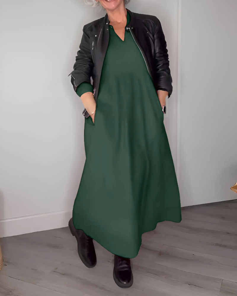 Rhea | Elegant Pocket Dress