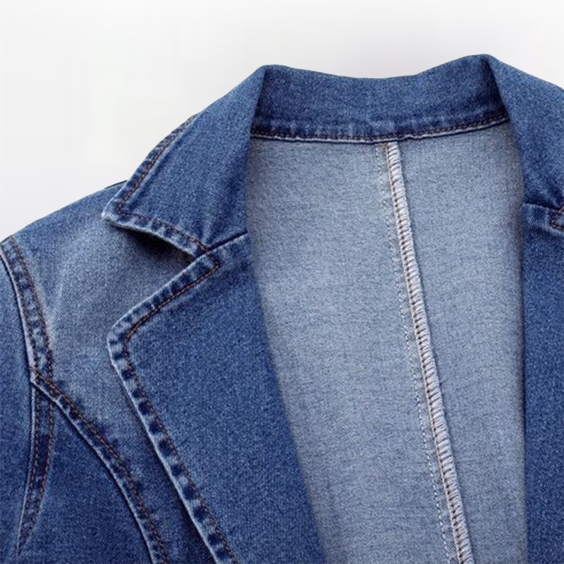Maelis | Classic Denim Blazer