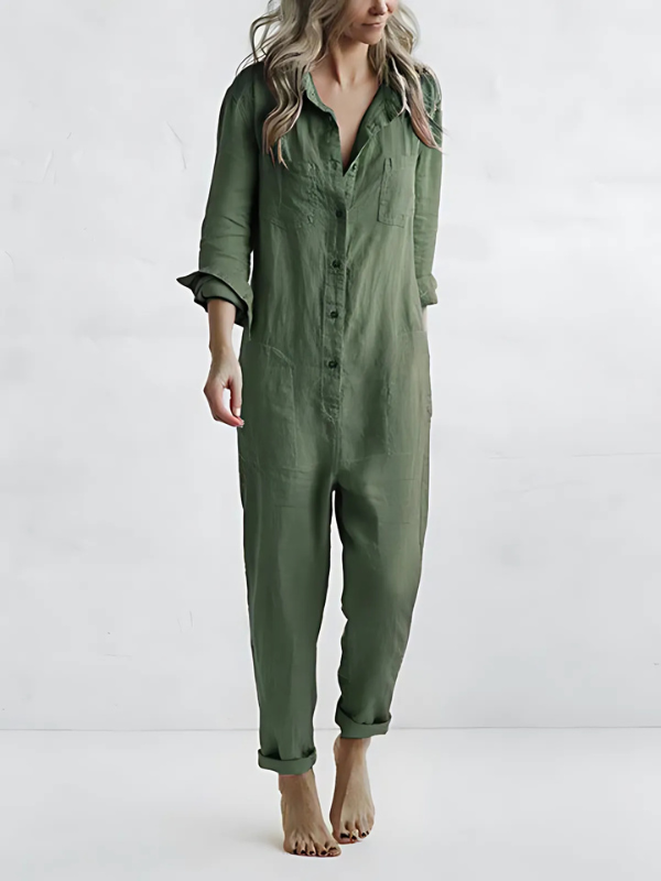 Zelina | Long Sleeve Jumpsuit