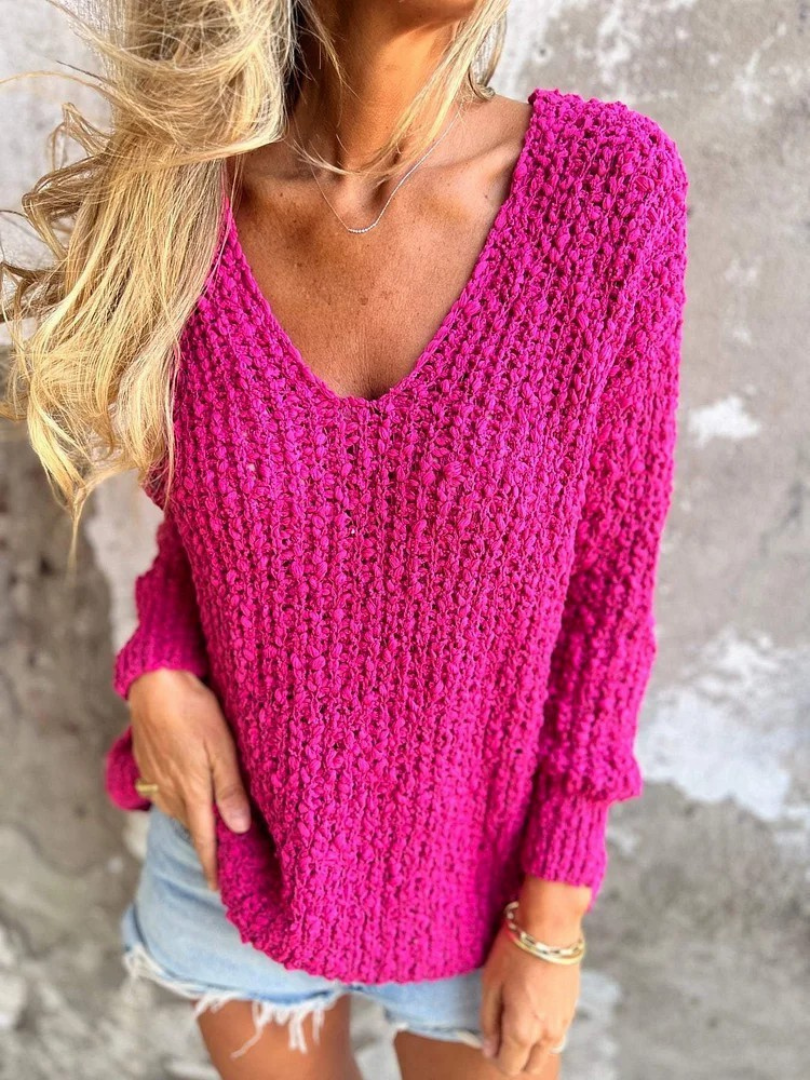 Alira | Cozy Textured Knit Sweater