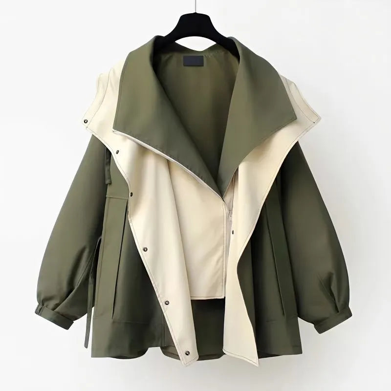 Lila | Stylish Water-Resistant Trench Coat