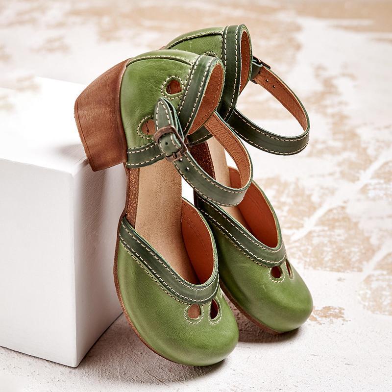 Selene | Orthopedic Sandals with Low Heel