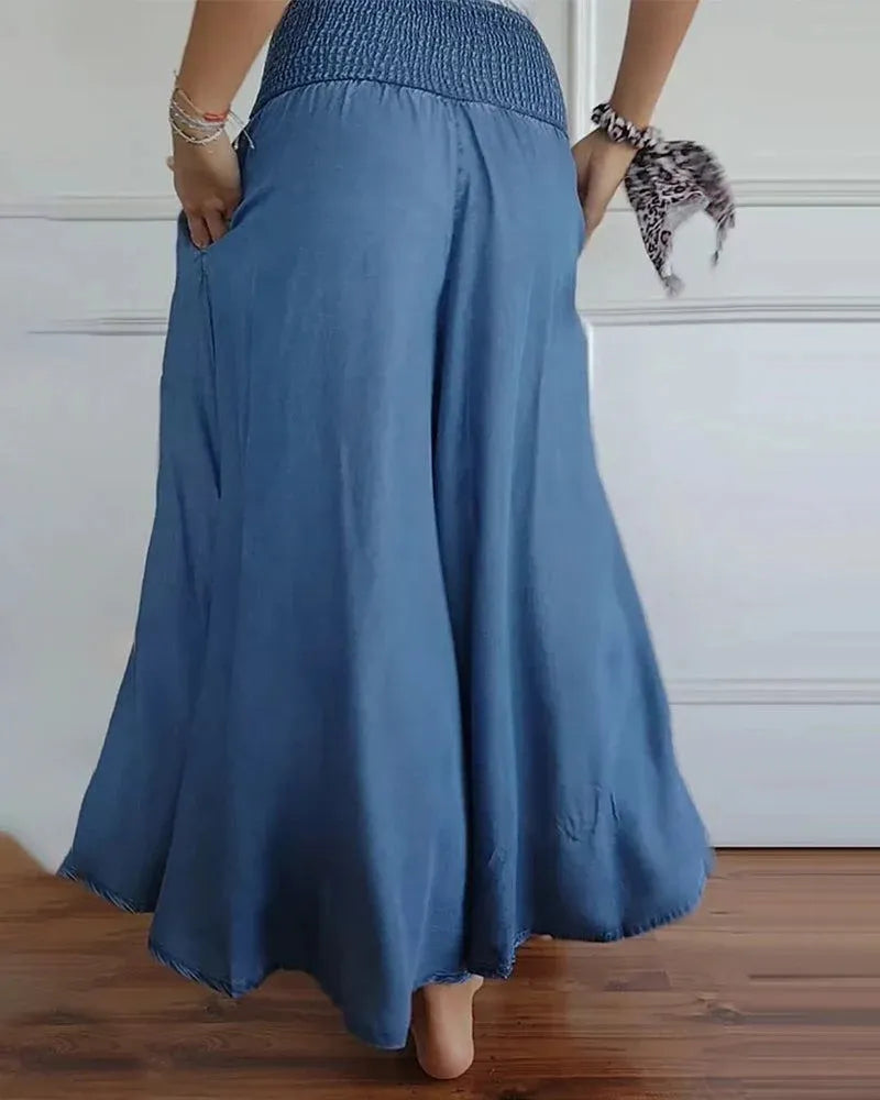 Sienna | High-Waisted Wide-Leg Trousers