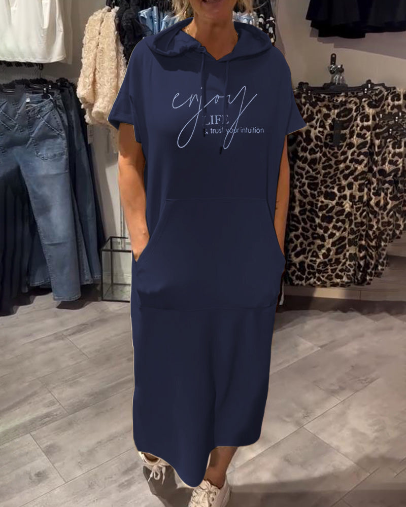 Saskia | Relaxed Fit Hoodie Dress