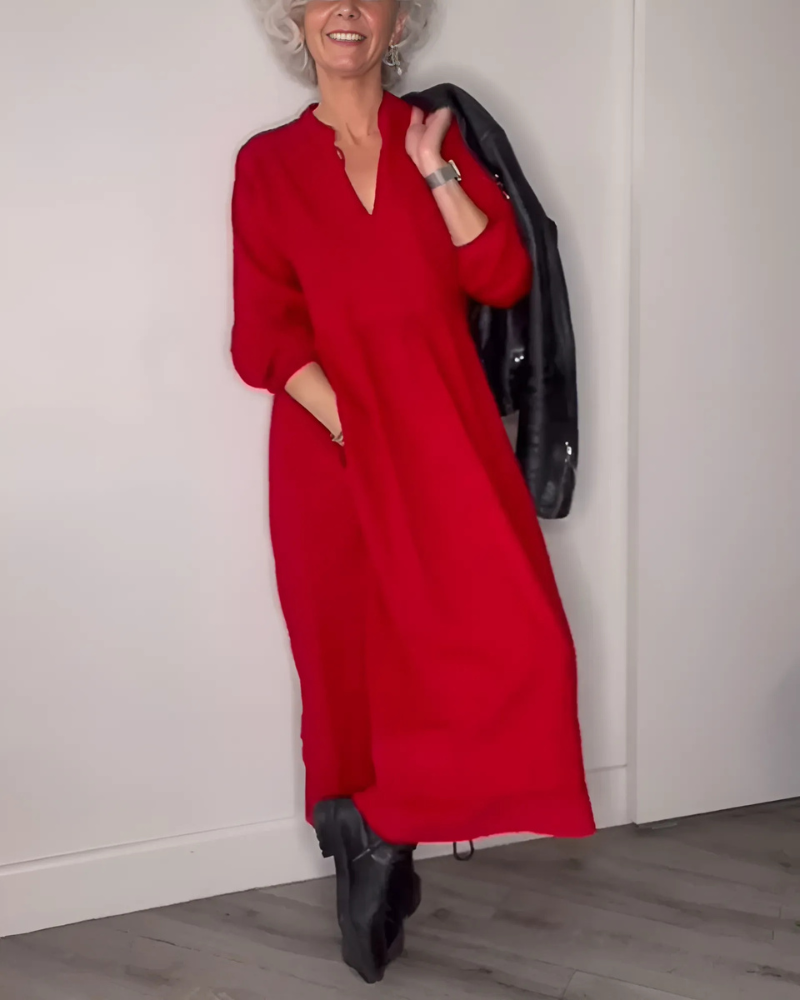 Rhea | Elegant Pocket Dress