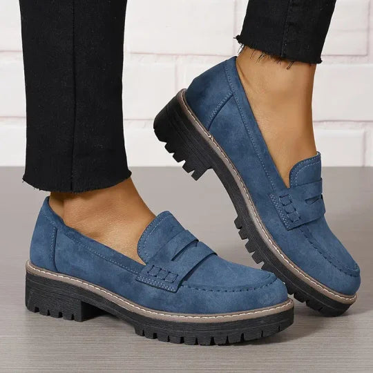 Celia | Stylish Suede Loafers