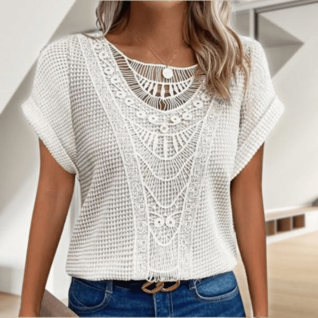 Karine | Elegant Boho Ibiza Blouse