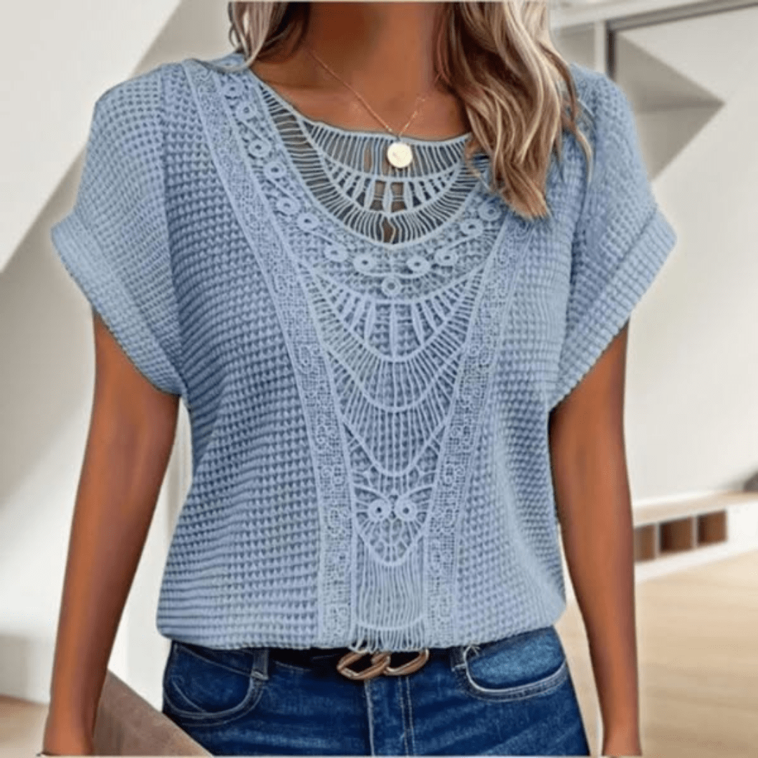 Karine | Elegant Boho Ibiza Blouse