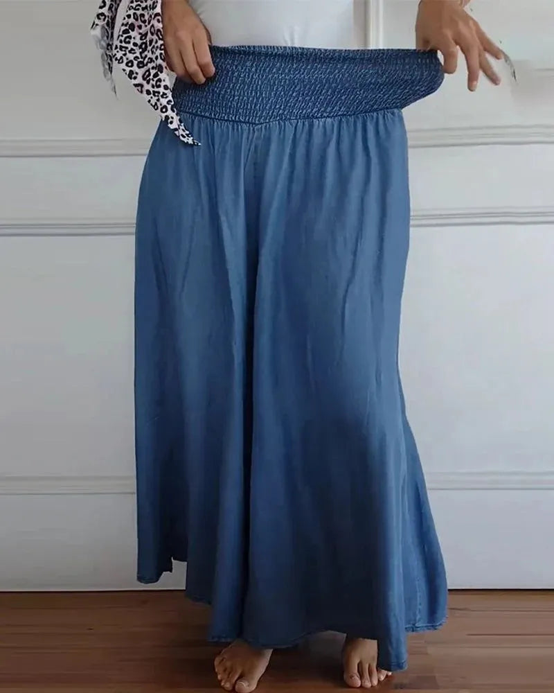 Sienna | High-Waisted Wide-Leg Trousers