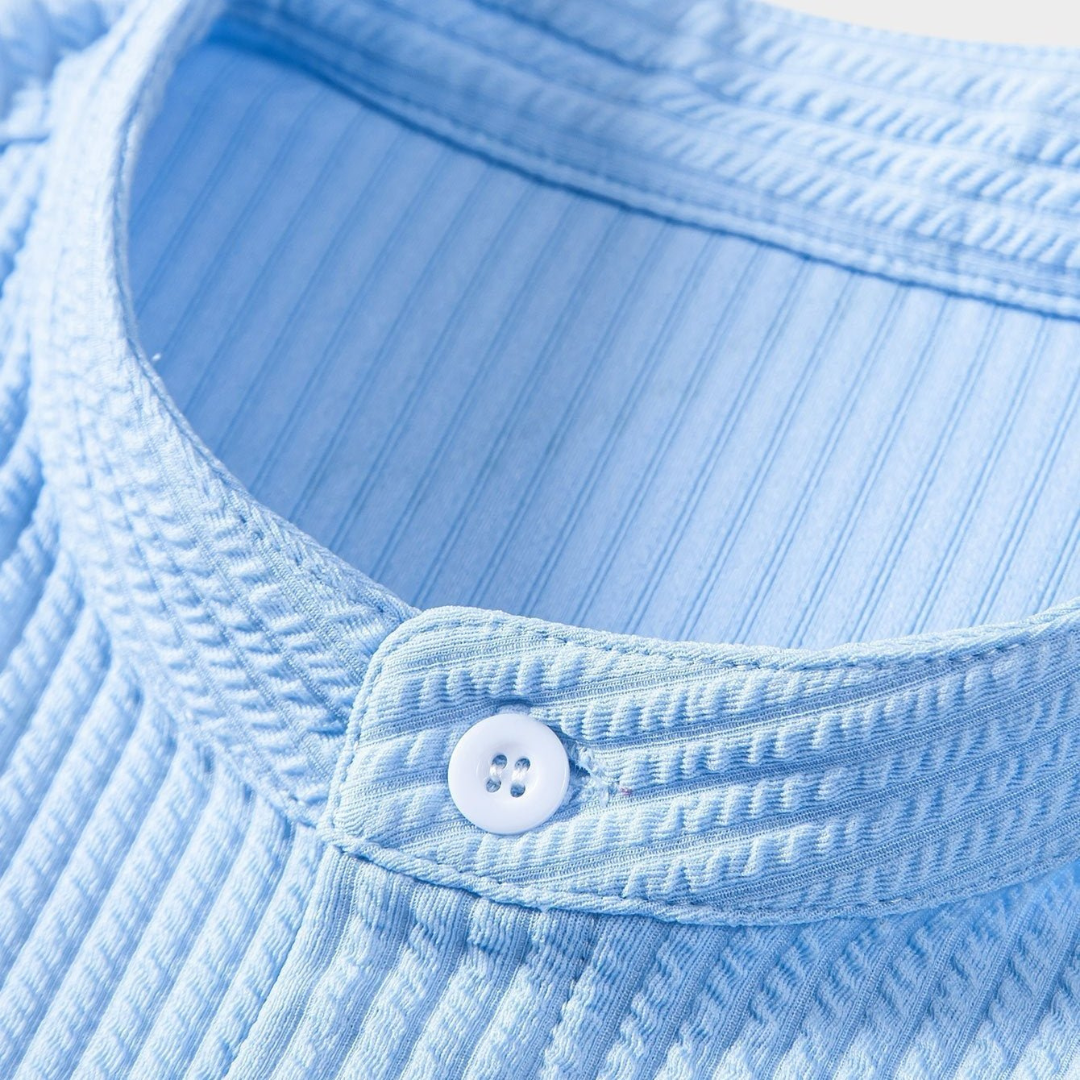 Cyrus | Men's Shirt with Stand-Up Collar