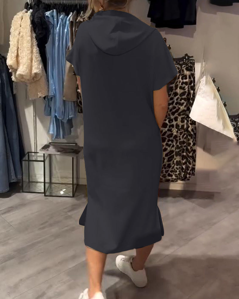 Saskia | Relaxed Fit Hoodie Dress