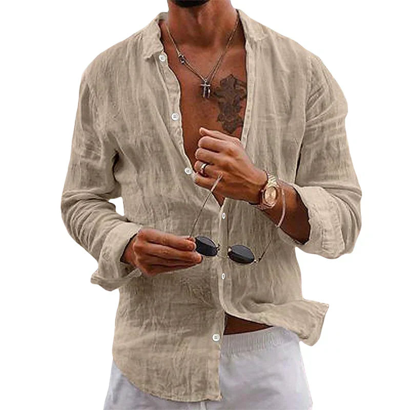 Callum | Coastal Breeze Men's Shirt