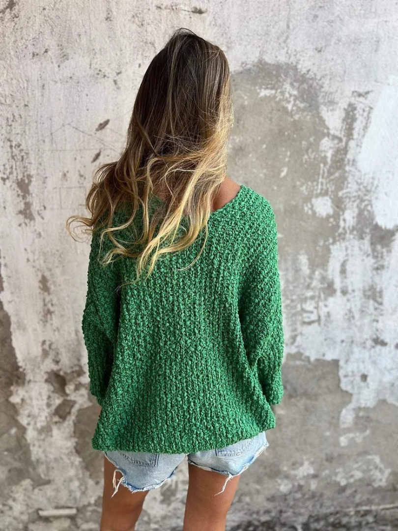 Alira | Cozy Textured Knit Sweater
