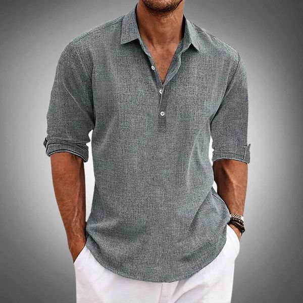 Darragh | Classic Linen Shirt