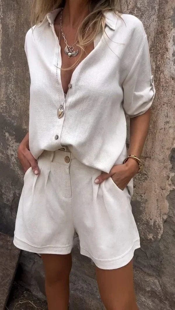 Iris | Airy Linen Set