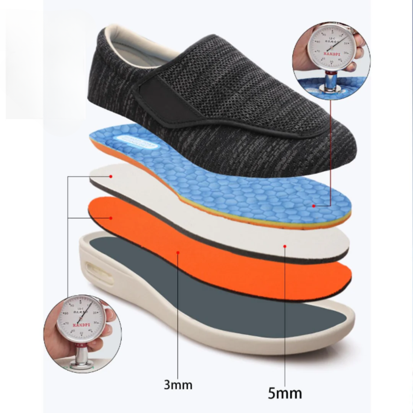 Declan | Unisex Comfortable Shoes