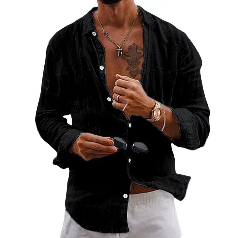 Callum | Coastal Breeze Men's Shirt