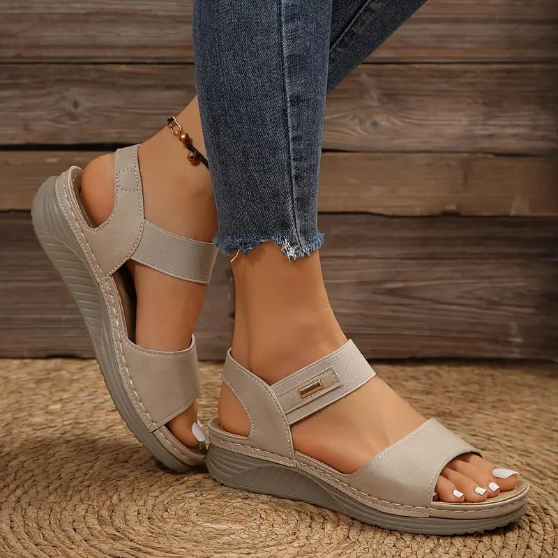 Carina | Summer Wedge Sandals