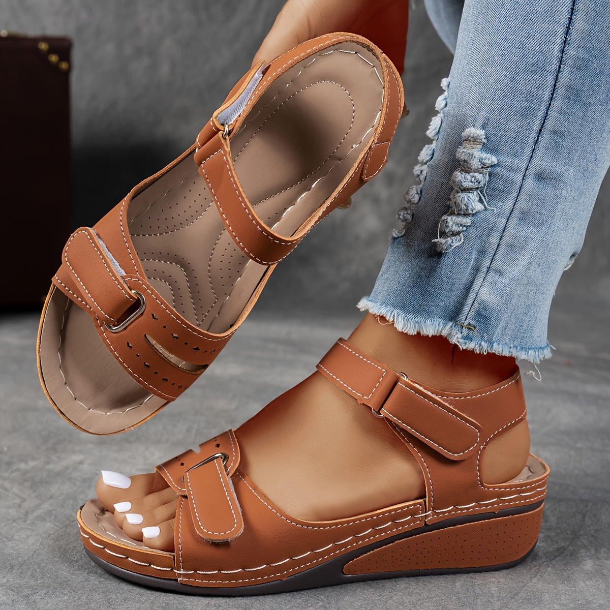 Valeria | Fashionable orthopedic sandals