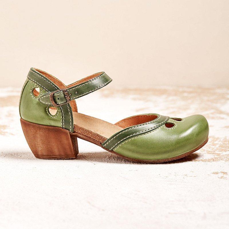 Selene | Orthopedic Sandals with Low Heel
