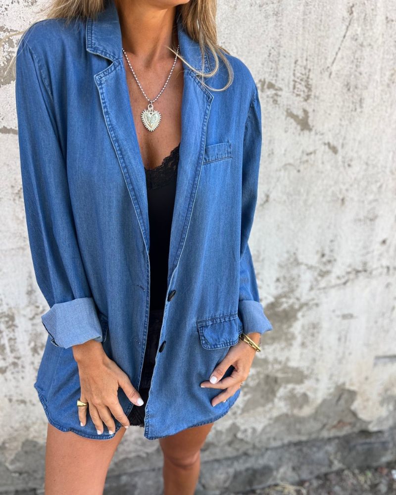 Charlotte | Denim Blazer