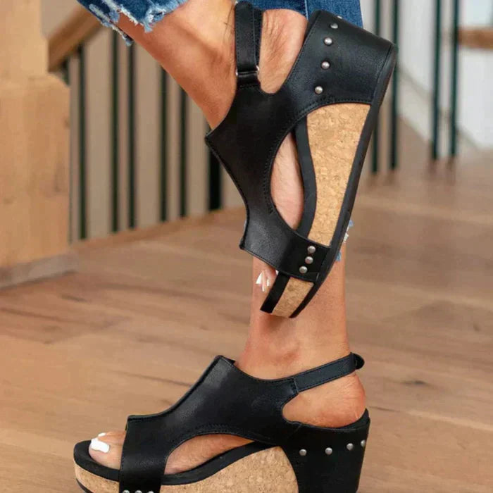 Estelle | Stylish and Comfortable Wedge Heel Sandals