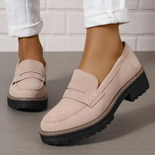 Celia | Stylish Suede Loafers