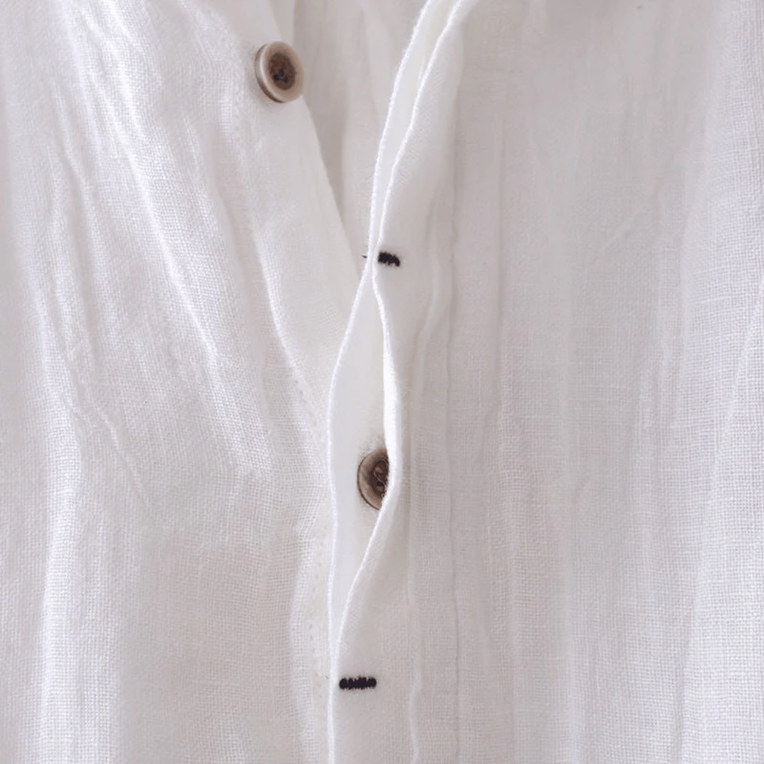 Sean | Short Sleeve Linen Shirt