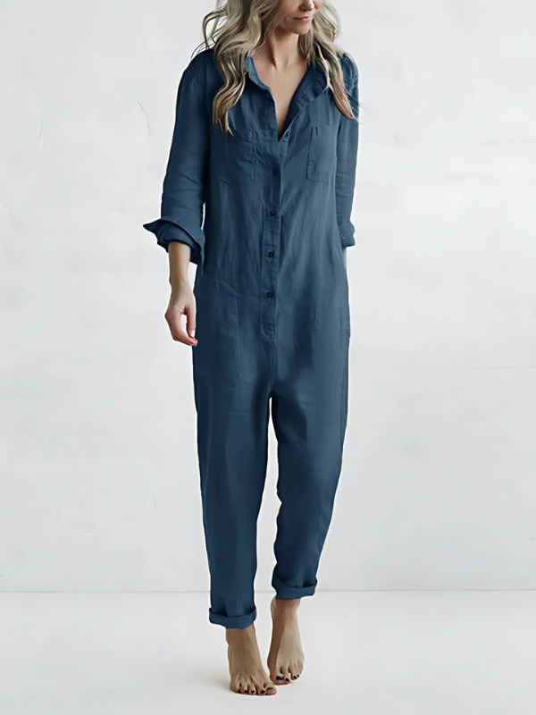 Zelina | Long Sleeve Jumpsuit