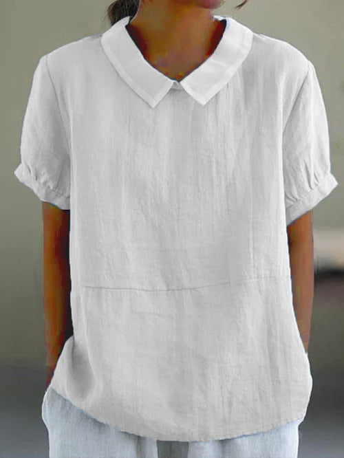 Maya | Relaxed Fit Collared Blouse