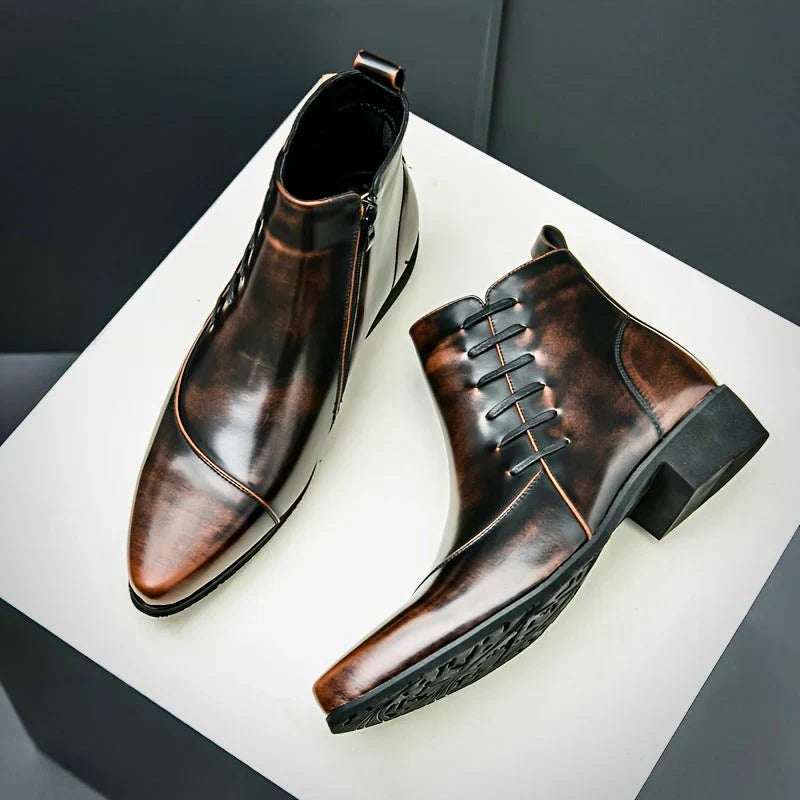 Cathal | Leather Boots