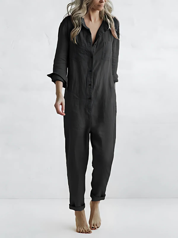 Zelina | Long Sleeve Jumpsuit