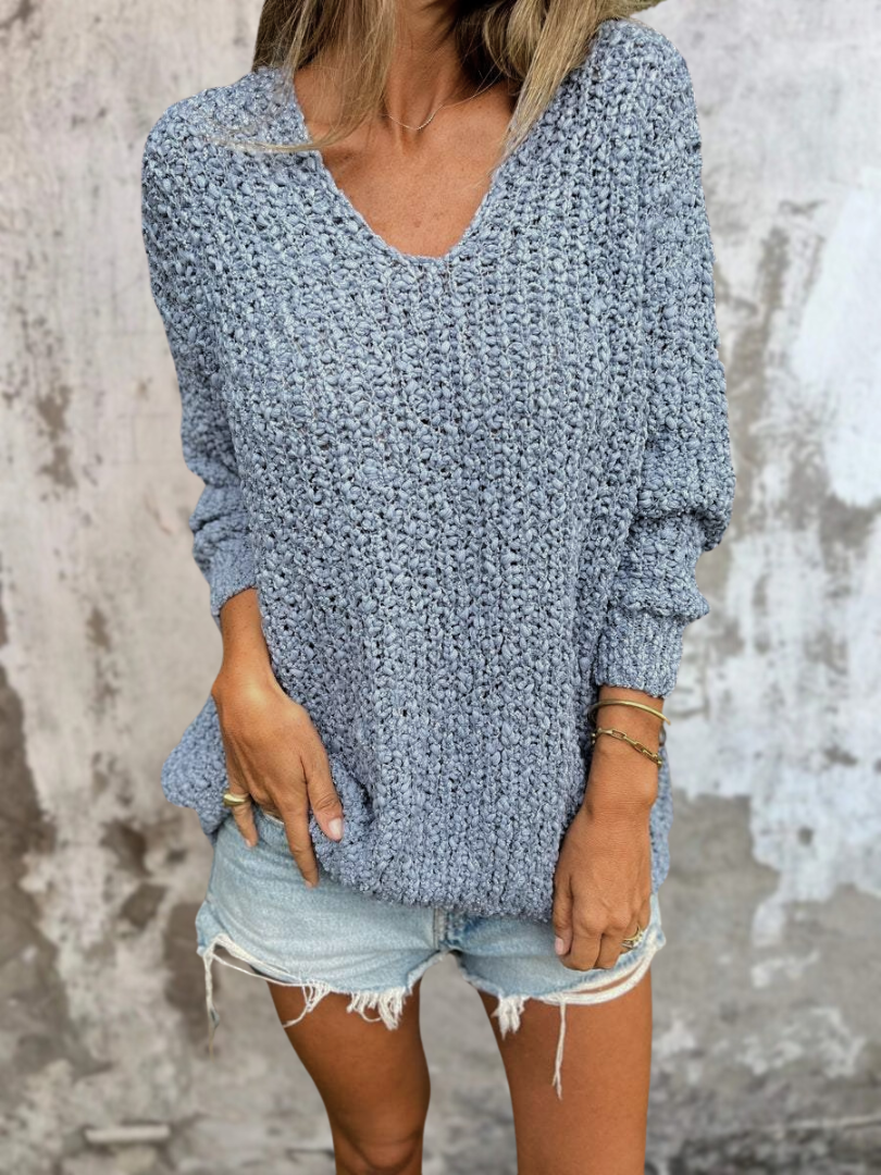 Alira | Cozy Textured Knit Sweater