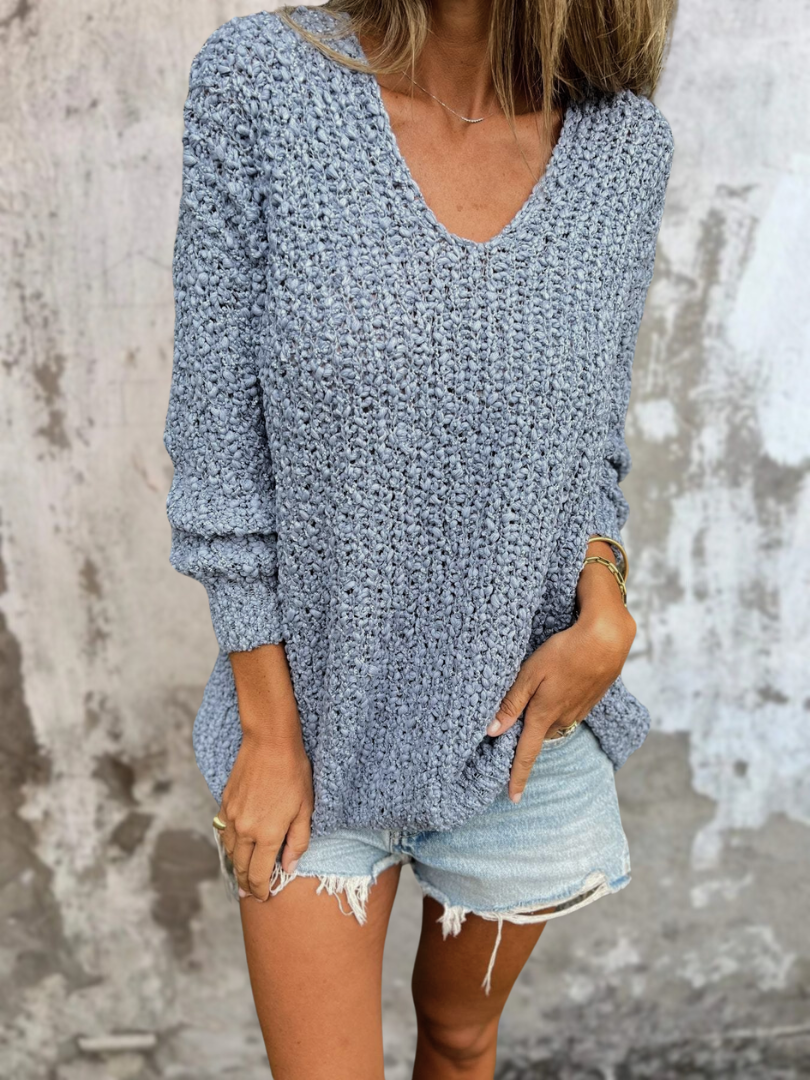 Alira | Cozy Textured Knit Sweater