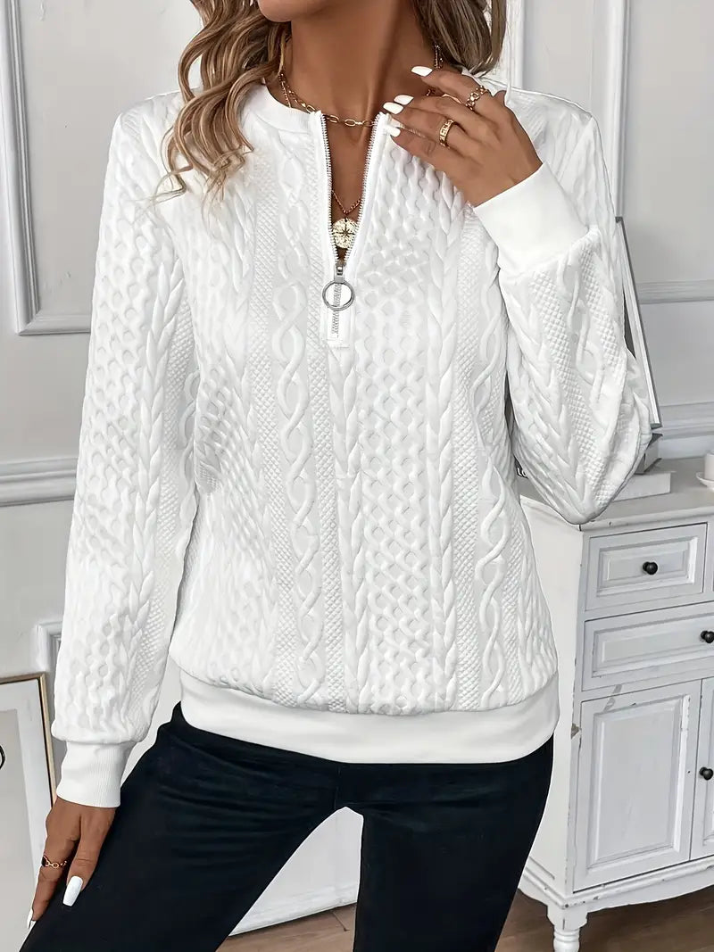 Mira | Sweater with Zipper