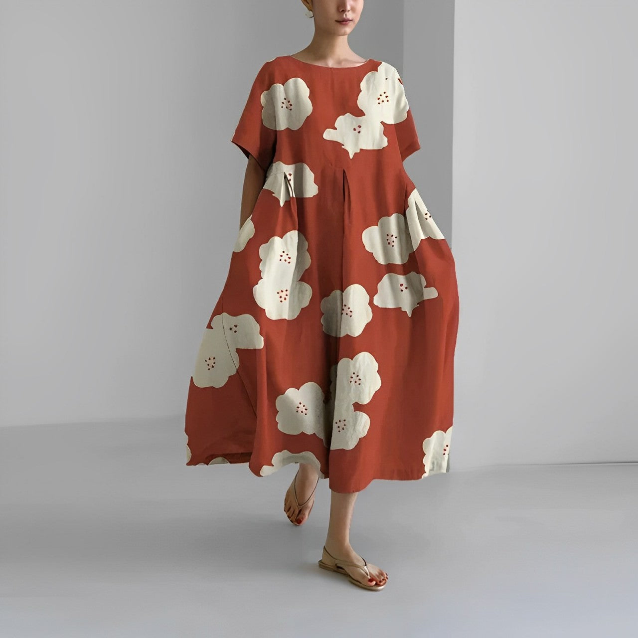 Sophie | Elegant Printed Dress
