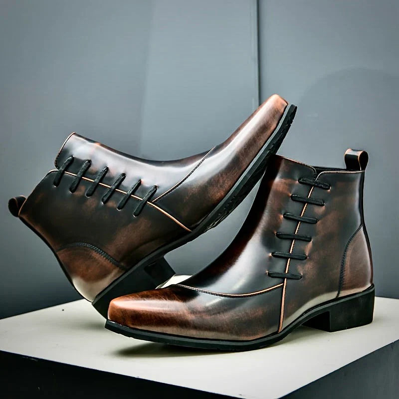 Cathal | Leather Boots