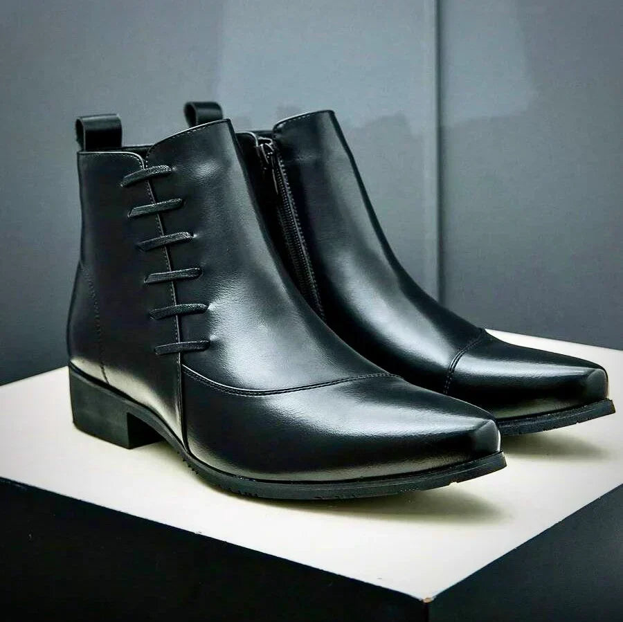 Cathal | Leather Boots
