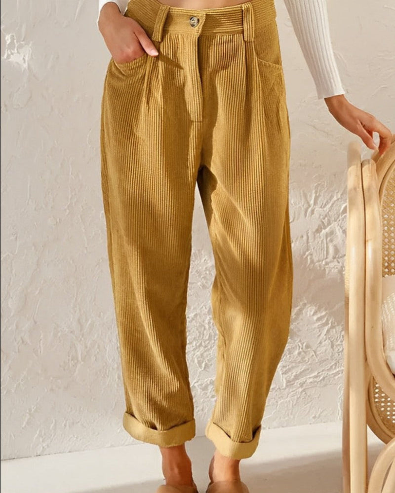 Jolene | Trendy Corduroy Pants