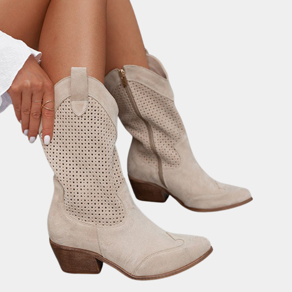 Ava | Cowboy Style Orthopedic Boots