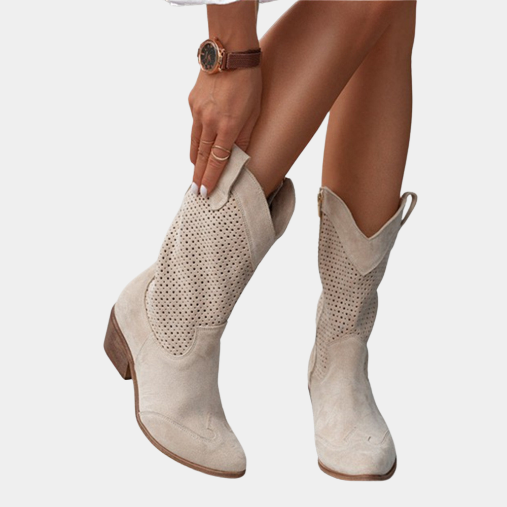 Ava | Cowboy Style Orthopedic Boots