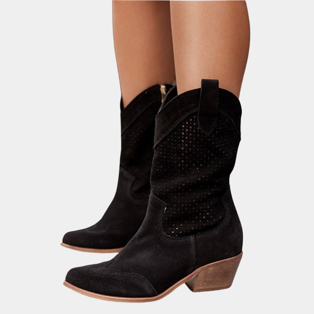 Ava | Cowboy Style Orthopedic Boots