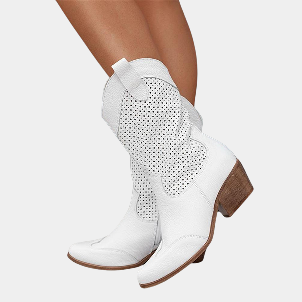 Ava | Cowboy Style Orthopedic Boots