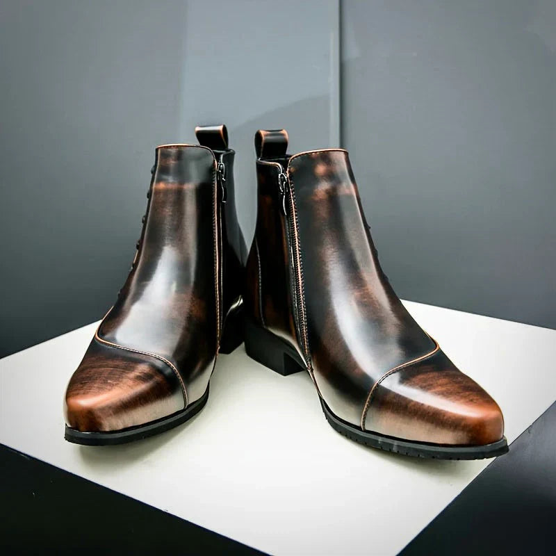 Cathal | Leather Boots