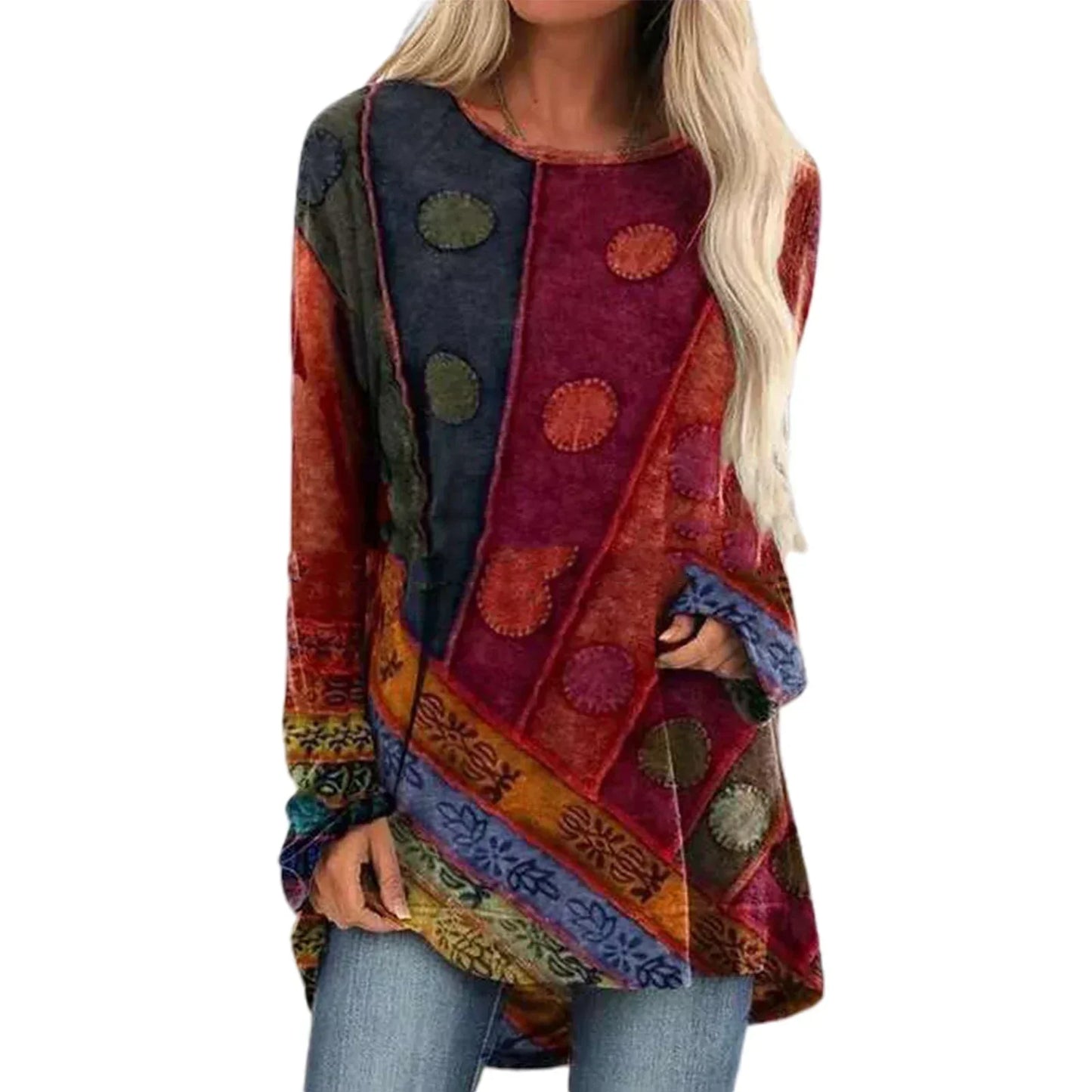 Briony | Boho Long Sleeve Shirt