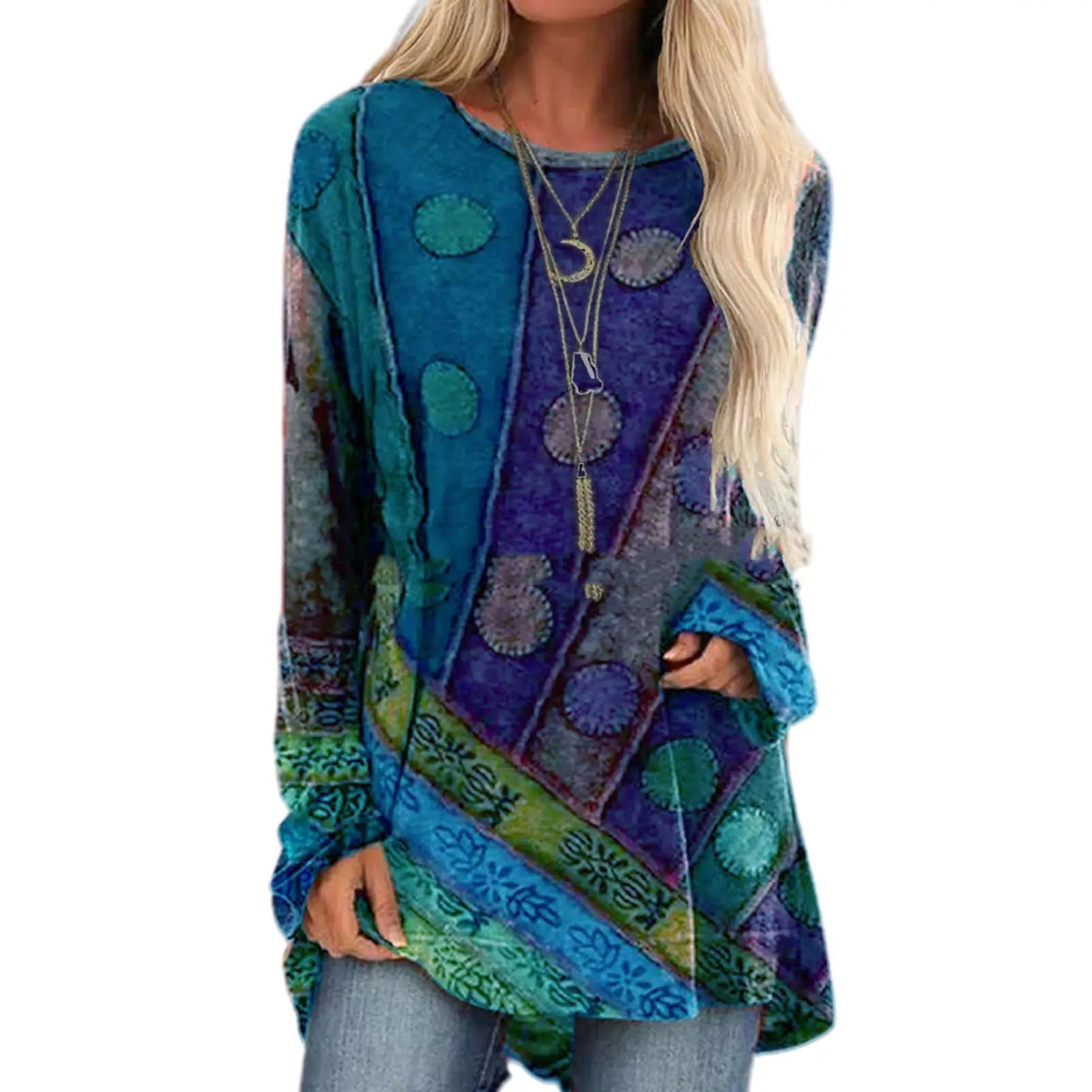 Briony | Boho Long Sleeve Shirt