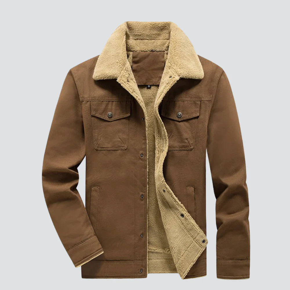 Ciarán | Premium Fleece Cargo Jacket