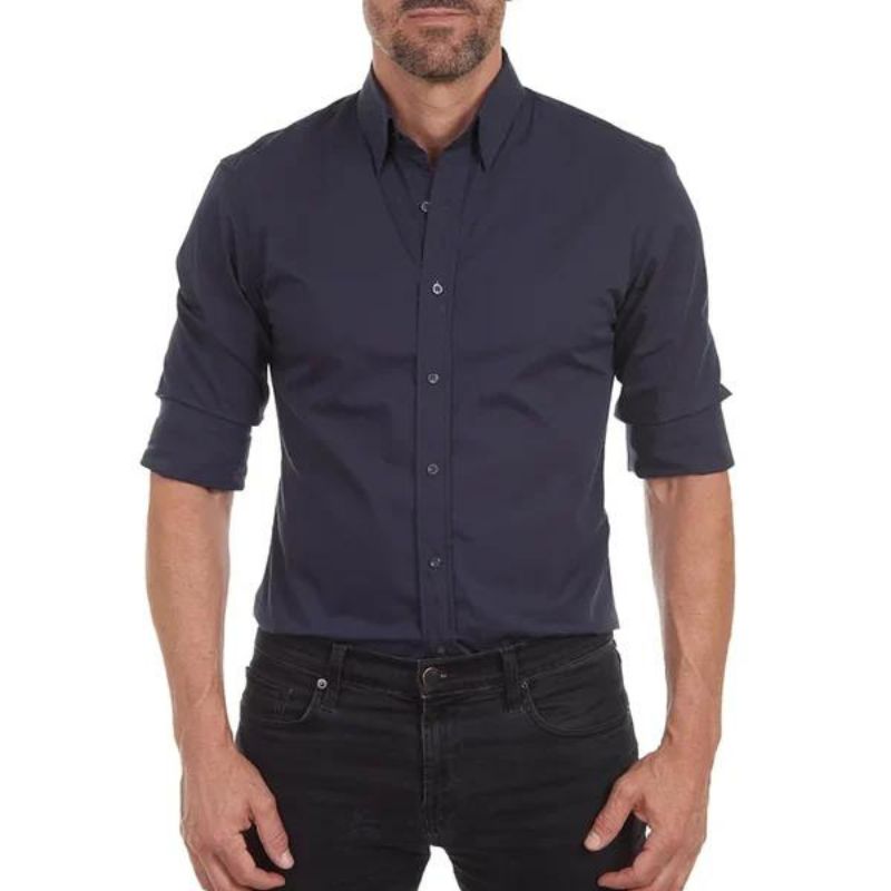 Ronan | Wrinkle-Free Shirt with Zip