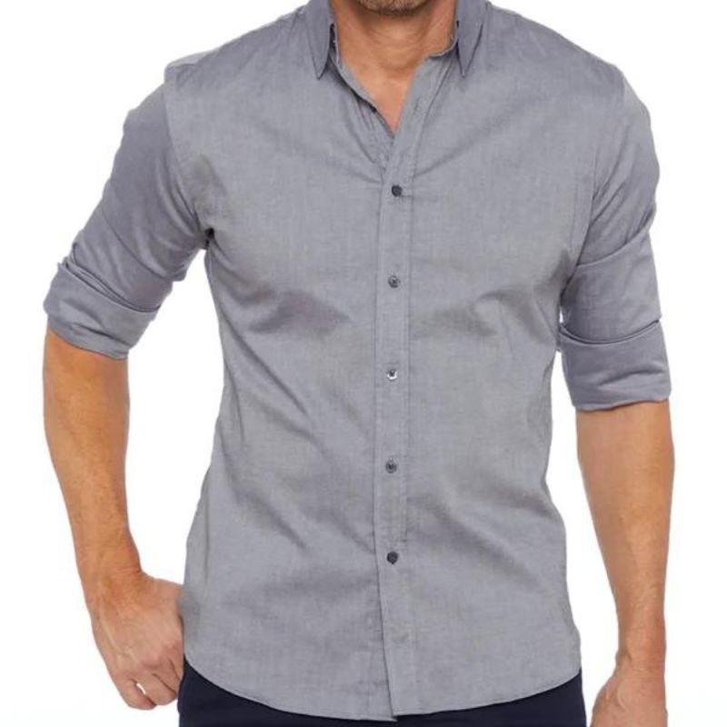 Ronan | Wrinkle-Free Shirt with Zip