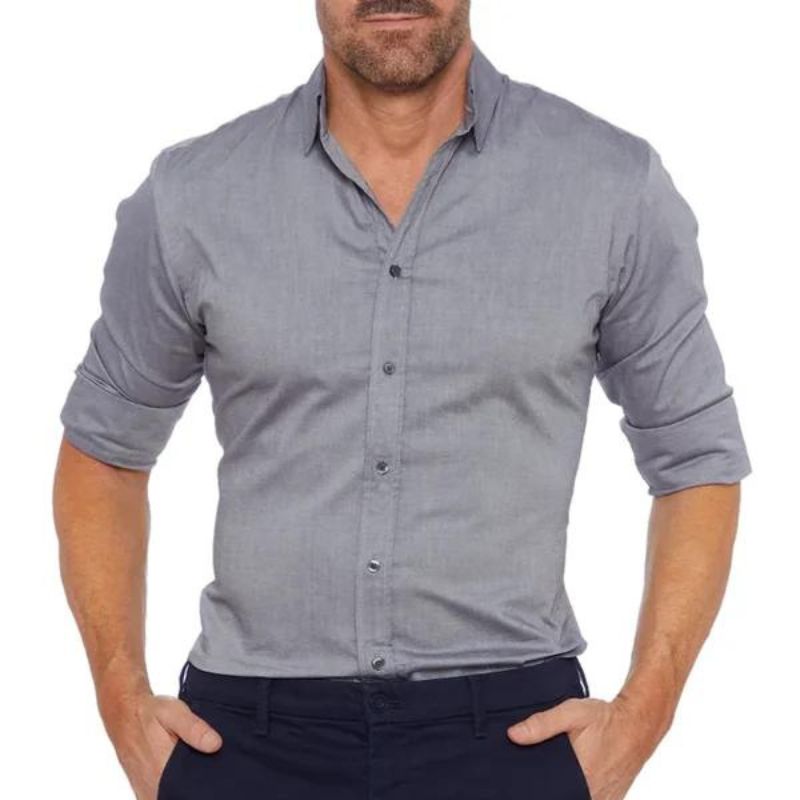 Ronan | Wrinkle-Free Shirt with Zip